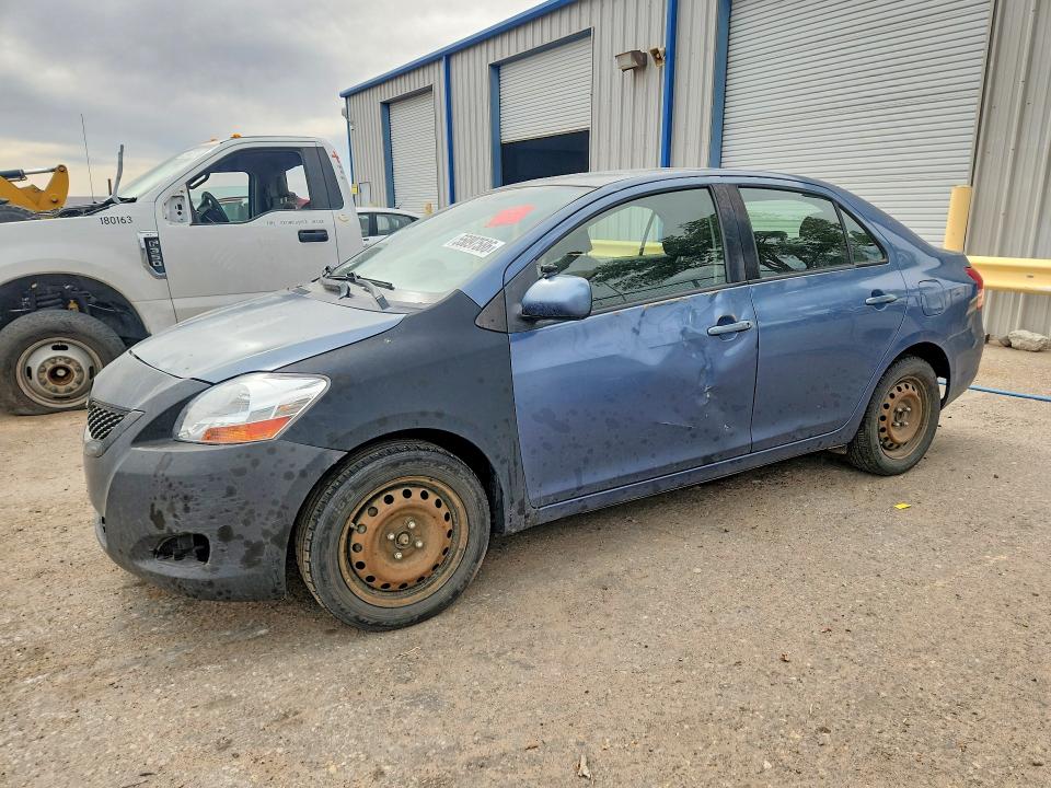 2012 Toyota Yaris VIN JTDBT4K34C1418445 — COPART salvage auction photo