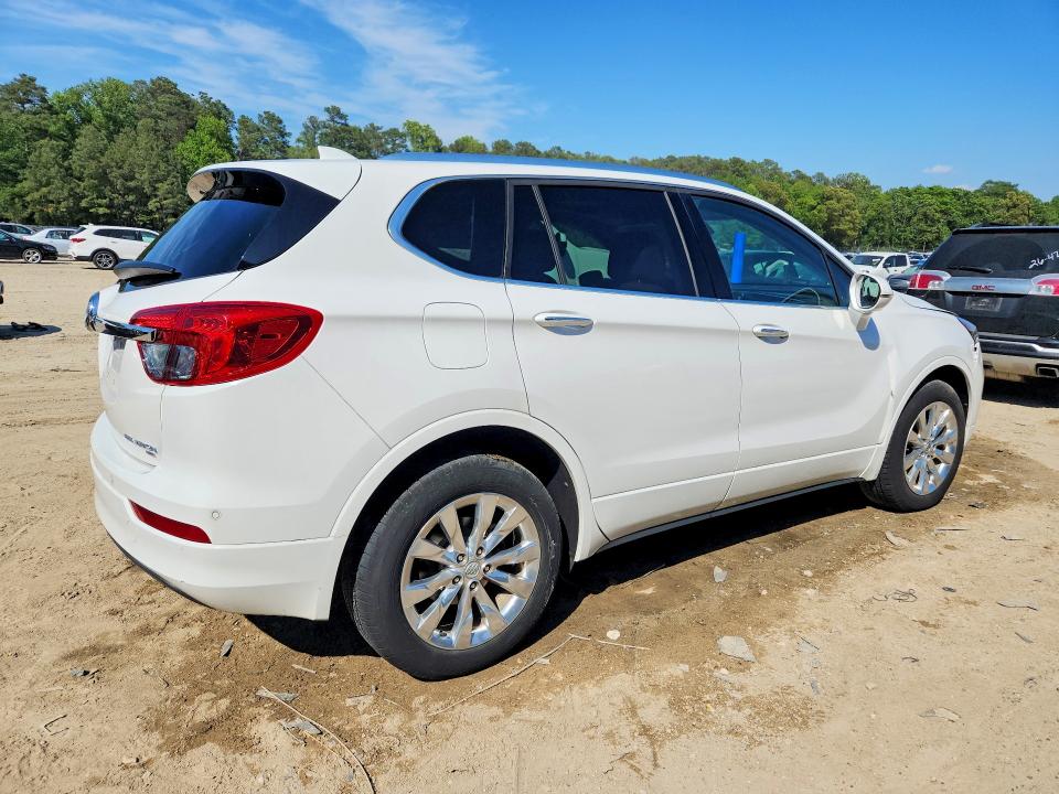 2018 Buick Envision VIN LRBFX2SA5JD058699 COPART salvage auction — FRONT END, De - Salvage Certificate, sold $1,550 on 2026-07-28 (photo 3)