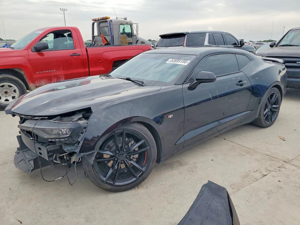 2021 Chevrolet Camaro VIN 1G1FB1RS6M0127008 COPART salvage auction — FRONT END, Tx - Salvage Vehicle Title, sold $6,000 on 2026-07-09 (photo 1)