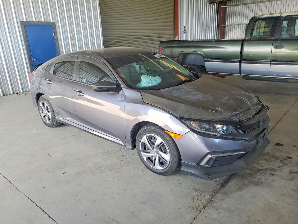 2021 Honda Civic VIN 2HGFC2F61MH545006 COPART salvage auction — FRONT END, Ca - Salvage Certificate, sold $3,300 on 2026-07-02 (photo 4)