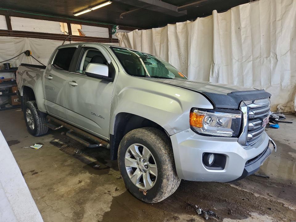 2018 Gmc Canyon VIN 1GTG6CEN5J1303676 COPART salvage auction — FRONT END, Pa - Certificate Of Salvage, sold $1,850 on 2026-07-02 (photo 4)