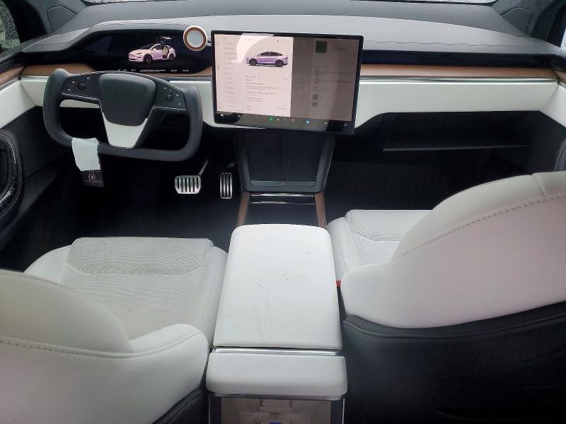 2023 Tesla VIN 7SAXCBE57PF365585 COPART salvage auction — REAR END, Salvage Title, sold $30,750 on 2026-07-13 (photo 8)