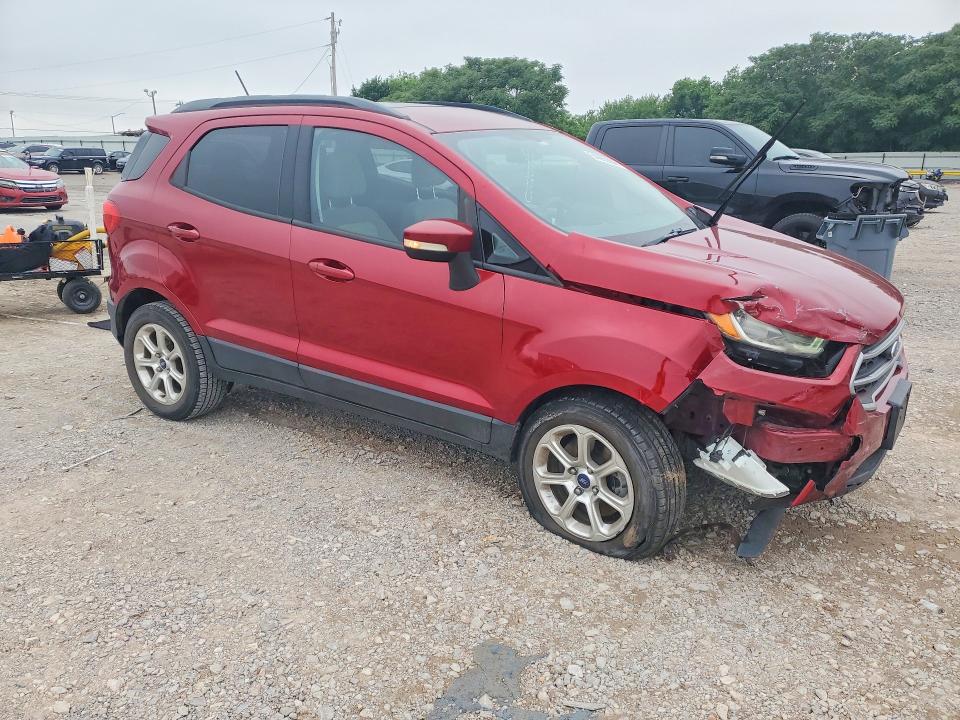 2018 Ford Ecosport VIN MAJ3P1TE1JC215012 COPART salvage auction — FRONT END, Ok - Cert Of Title-Salvage, sold $1,500 on 2026-07-14 (photo 4)