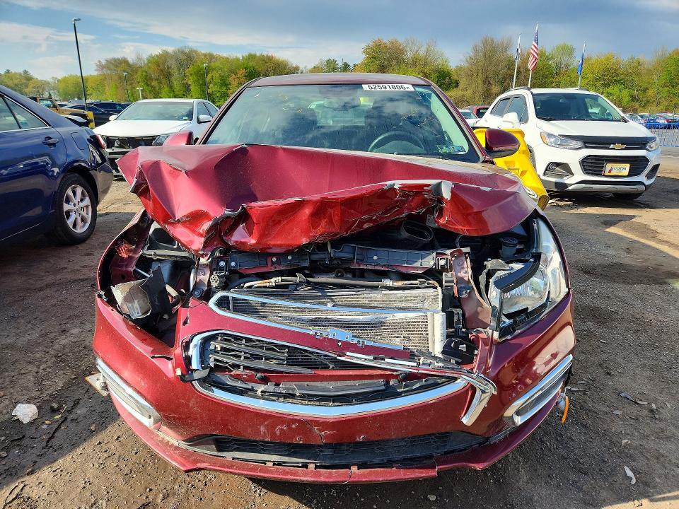 2016 Chevrolet Cruze limited VIN 1G1PE5SB2G7124549 COPART salvage auction — FRONT END, Ct - Certificate Of Title, sold $1,450 on 2026-07-09 (photo 5)