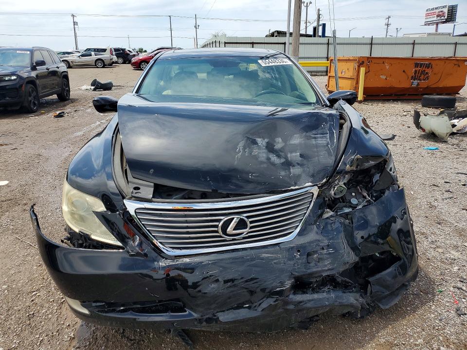 2007 Lexus Ls 460 VIN JTHGL46F675006163 COPART salvage auction — FRONT END, OK - CERT OF TITLE-SALVAGE, sold $575 on 2026-07-16 (photo 5)