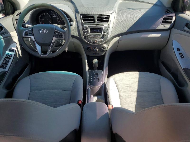 2016 Hyundai Accent VIN KMHCT4AE6GU134791 COPART salvage auction — REAR END, Ar - Cert Of Title-Salvage, sold $1,500 on 2026-07-15 (photo 8)