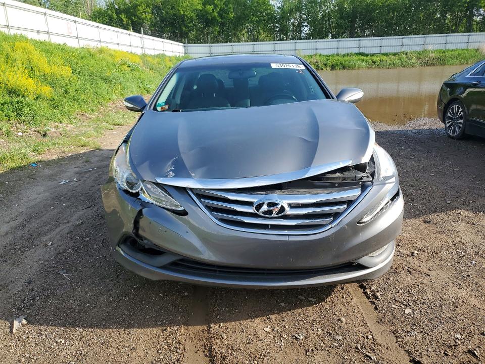 2014 Hyundai Sonata VIN 5NPEC4AB6EH876229 COPART salvage auction — FRONT END, Mi - Cert Of Title-Salvage Vehicle, sold $475 on 2026-07-08 (photo 5)