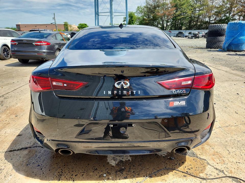 2019 Infiniti Q60 VIN JN1FV7EK3KM360456 COPART salvage auction — FRONT END, Nj - Cert Of Title-Salvage, sold $10,100 on 2026-08-12 (photo 6)