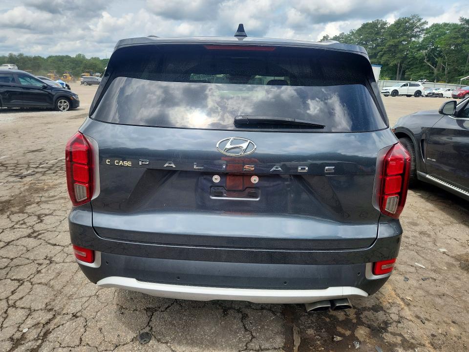 2020 Hyundai Palisade VIN KM8R44HE7LU157617 COPART salvage auction — FRONT END, Ga - Cert Of Title-Salvage, sold $10,800 on 2026-07-10 (photo 6)