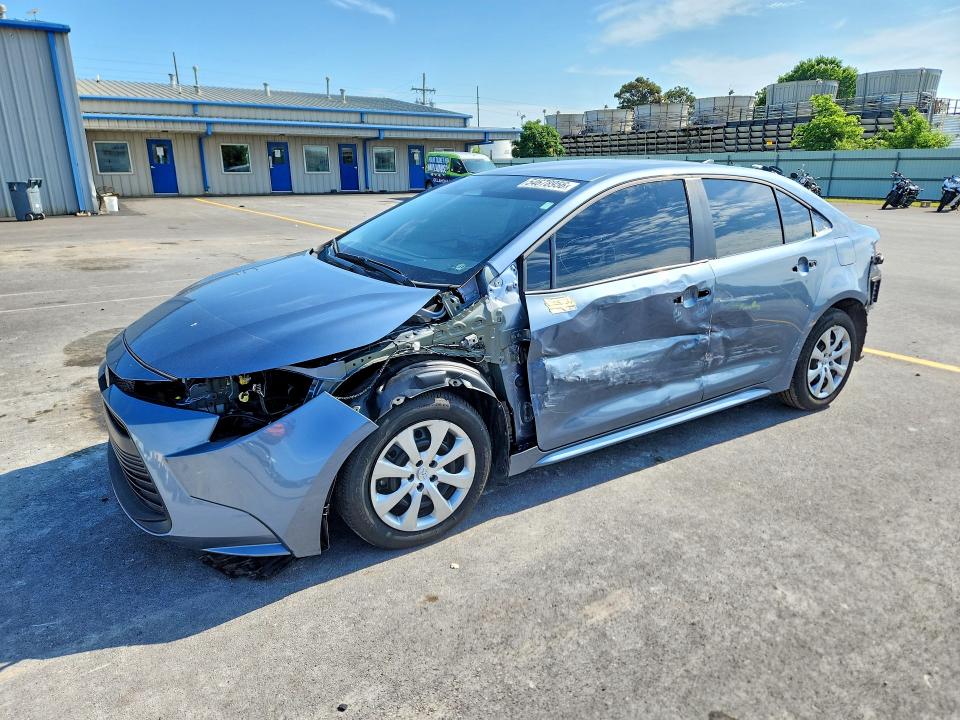 2025 Toyota Corolla VIN 5YFB4MDE3SP308850 COPART salvage auction — SIDE, Ok - Cert Of Title-Salvage, sold $7,400 on 2026-07-08 (photo 1)
