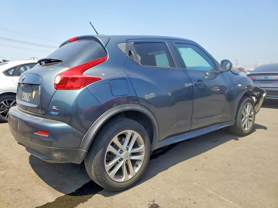 2013 Nissan Juke VIN JN8AF5MR9DT224692 COPART salvage auction — FRONT END, Ca - Salvage Certificate, sold $975 on 2026-07-13 (photo 3)