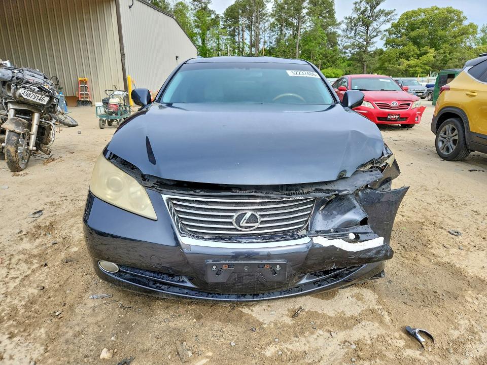 2007 Lexus ES VIN JTHBJ46G872080792 COPART salvage auction — FRONT END, De - Salvage Certificate, sold $250 on 2026-07-28 (photo 5)