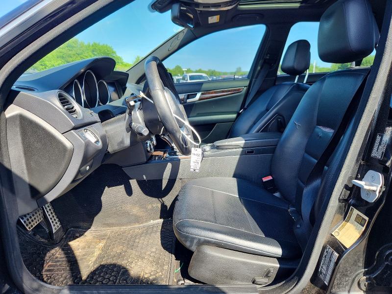 2012 Mercedes-benz C class VIN WDDGF8BB5CR192497 COPART salvage auction — FRONT END, Ct - Certificate Of Title, sold $1,600 on 2026-07-27 (photo 7)