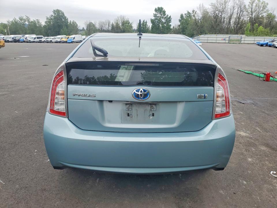 2013 Toyota Prius VIN JTDKN3DU7D1692413 COPART salvage auction — FRONT END, Or - Salvage Title Certificate, sold $2,400 on 2026-07-06 (photo 6)