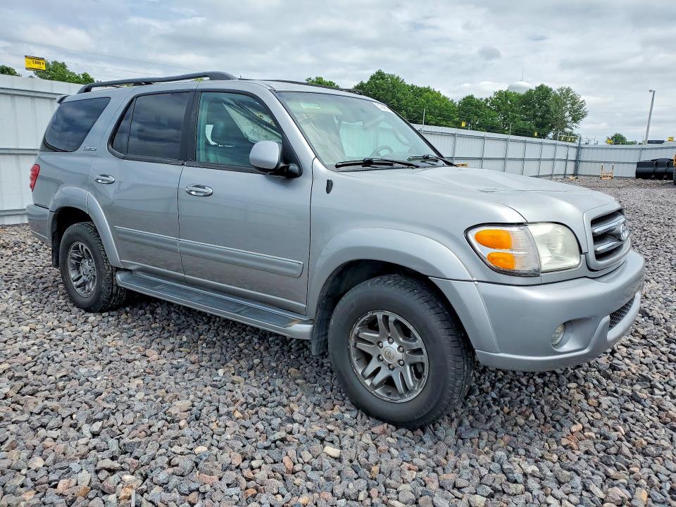 2004 Toyota Sequoia VIN 5TDBT48A94S207896 COPART salvage auction — ROOF, Mo - Salvage Certificate Of Title, sold $450 on 2026-07-28 (photo 4)