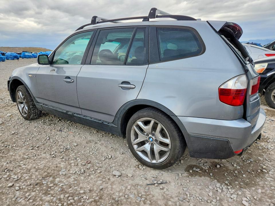 2007 BMW X3 VIN WBXPC93447WF08445 COPART salvage auction — REAR END, Ut - Salvage Certificate, sold $150 on 2026-07-07 (photo 2)