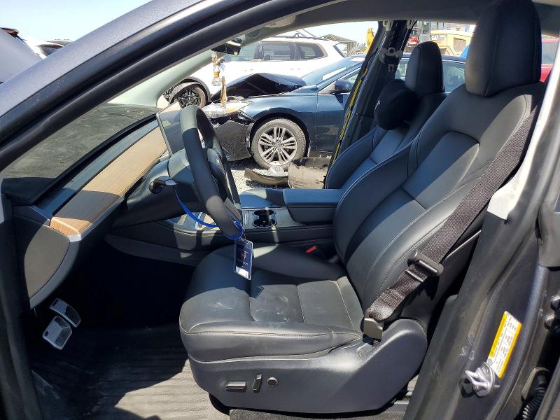 2023 Tesla Model y VIN 7SAYGDEE2PA196481 COPART salvage auction — SIDE, CA - SALVAGE CERTIFICATE, sold $5,900 on 2026-07-28 (photo 7)