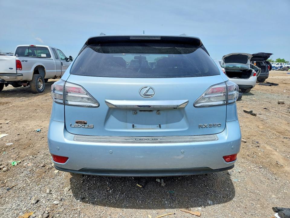 2010 Lexus Rx 350 VIN 2T2BK1BAXAC067058 COPART salvage auction — FRONT END, IL - SALVAGE CERTIFICATE, sold $4,950 on 2026-07-10 (photo 6)