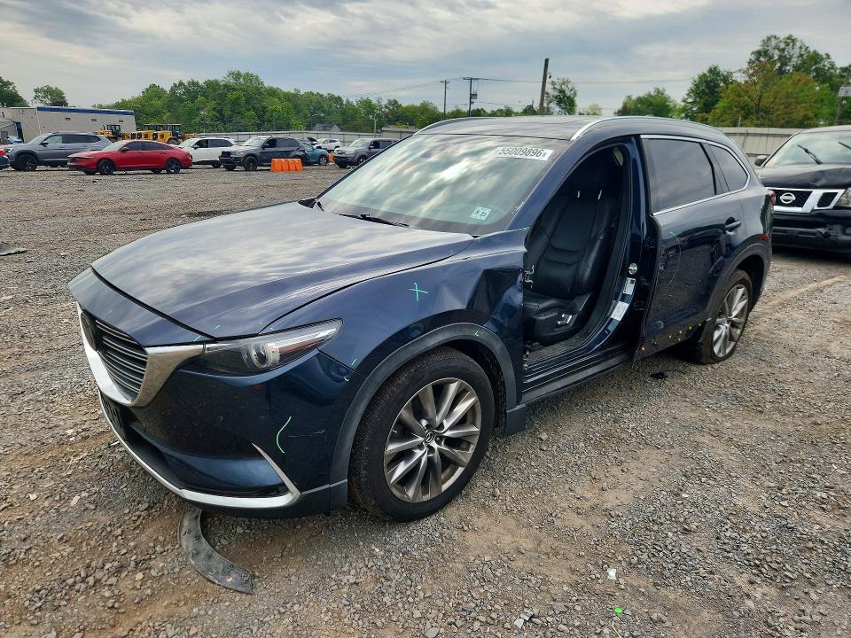 2018 Mazda Cx-9 VIN JM3TCBDY7J0236623 COPART salvage auction — SIDE, Nj - Cert Of Title-Salvage, sold $6,300 on 2026-07-31 (photo 1)