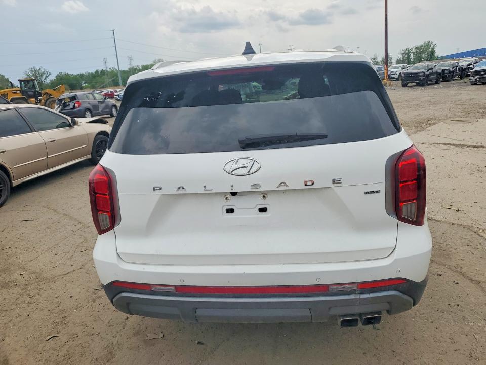 2024 Hyundai Palisade VIN KM8R2DGE7RU788447 COPART salvage auction — FRONT END, Mi - Scrap Certificate Of Title, sold $7,700 on 2026-07-14 (photo 6)