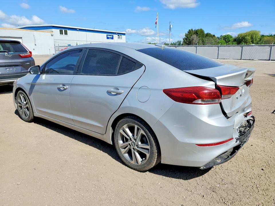 2017 Hyundai Elantra VIN KMHD84LF6HU380155 COPART salvage auction — REAR END, On - Permit Salvage, sold $2,450 on 2026-07-09 (photo 2)