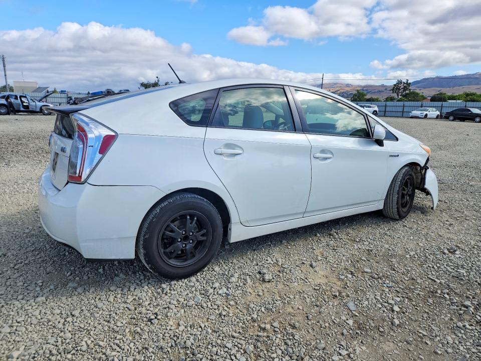 2014 Toyota VIN JTDKN3DU7E1762879 COPART salvage auction — FRONT END, Ca - Salvage Certificate, sold $2,300 on 2026-07-07 (photo 3)