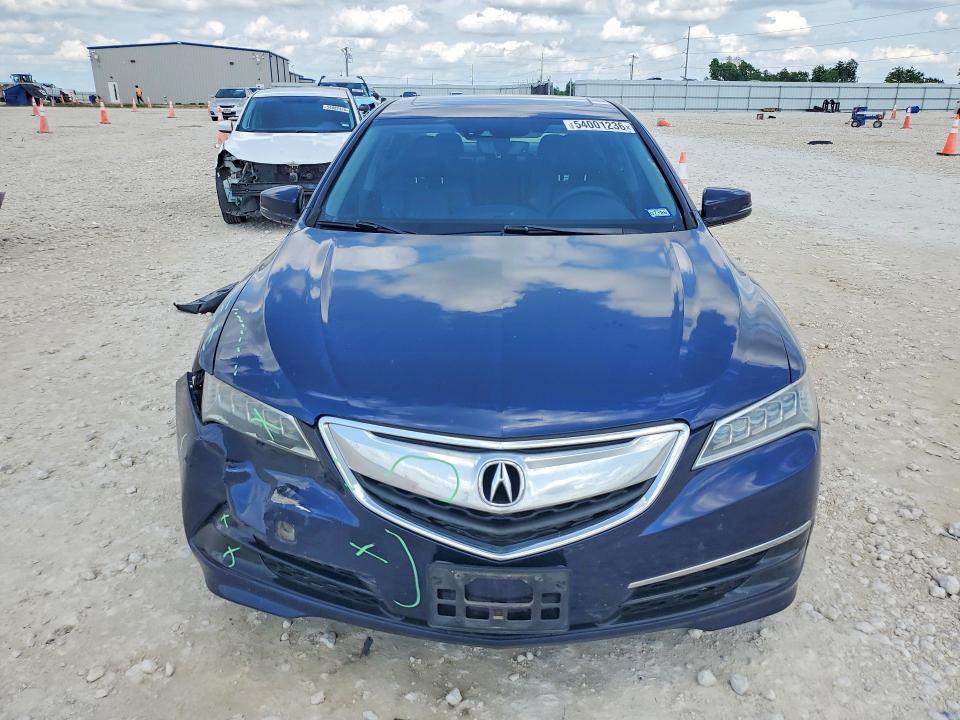 2017 Acura Tlx VIN 19UUB1F58HA003563 COPART salvage auction — FRONT END, TX - SALVAGE VEHICLE TITLE, sold $80 on 2026-07-23 (photo 5)