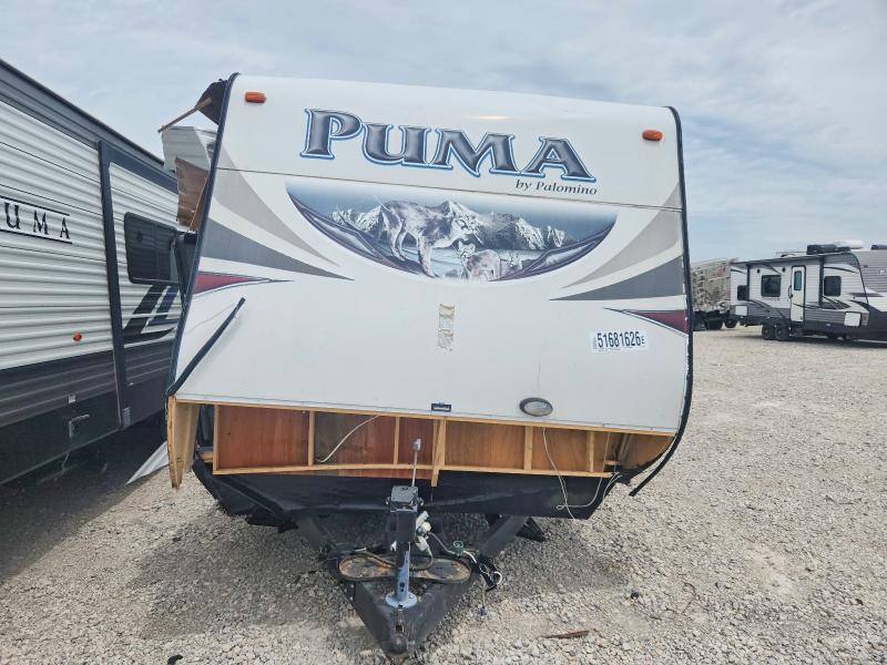 2015 Puma Palomino VIN 4X4TPUF23FP056582 COPART salvage auction — ROLLOVER, TX - SALVAGE VEHICLE TITLE, sold $25 on 2026-07-09 (photo 9)
