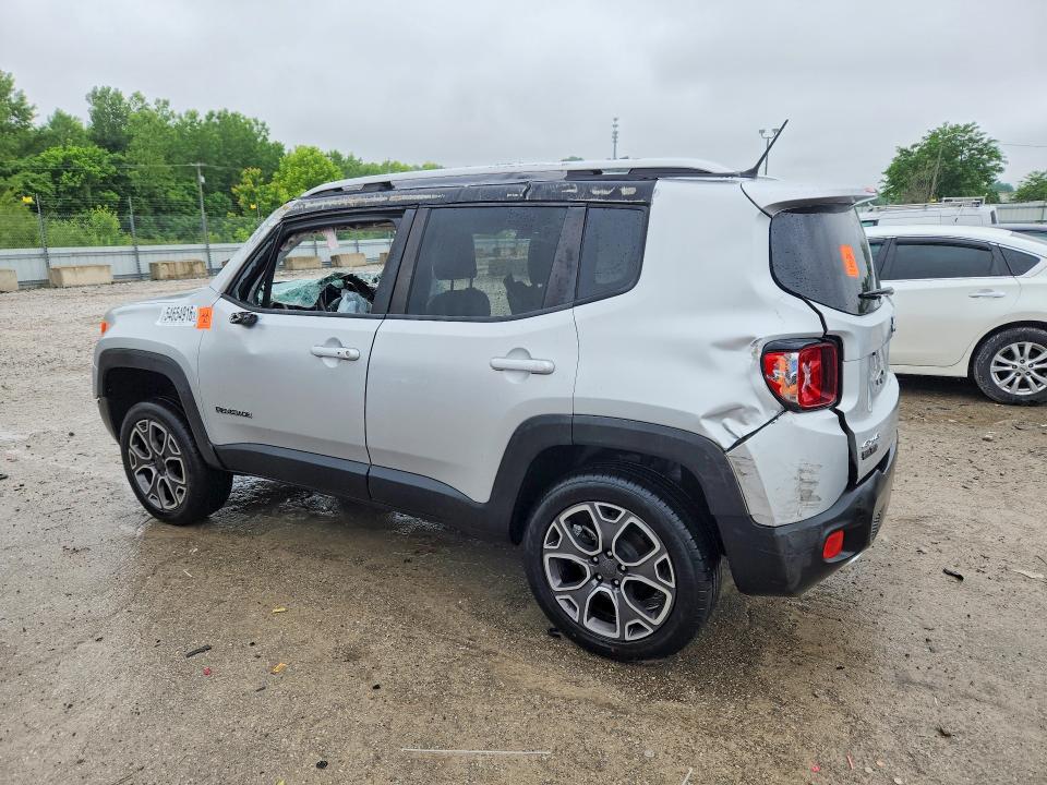 2016 Jeep VIN ZACCJBDT9GPC86865 COPART salvage auction — ROLLOVER, Ky - Bill Of Sale/Part Only/No Titl, sold $300 on 2026-07-16 (photo 2)