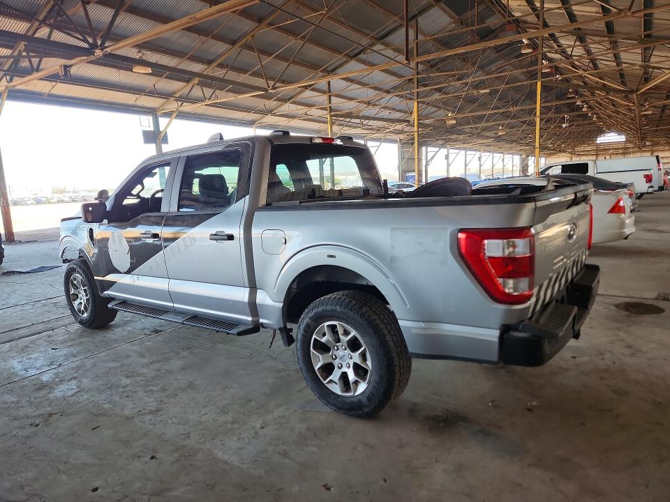 2022 Ford F-150 VIN 1FTFW1P8XNKE09757 COPART salvage auction — FRONT END, Az - Cert Of Title - Salvage, sold $8,500 on 2026-07-02 (photo 2)