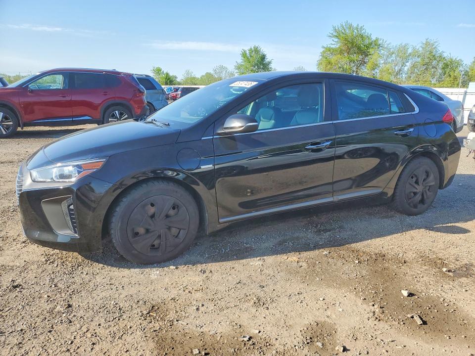 2018 Hyundai Ioniq VIN KMHC75LD5JU096007 COPART salvage auction — UNDERCARRIAGE, ON - PERMIT NO BRAND - UNFIT, sold $1,300 on 2026-07-16 (photo 1)