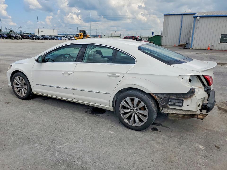2011 Volkswagen Passat cc VIN WVWMN7AN2BE718158 COPART salvage auction — REAR END, Ok - Cert Of Title-Salvage, sold $800 on 2026-07-17 (photo 2)
