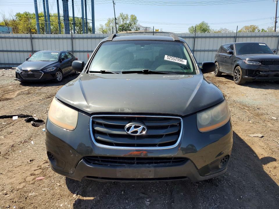 2011 Hyundai Santa fe VIN 5XYZGDAB7BG081599 COPART salvage auction — FRONT END, IL - SALVAGE CERTIFICATE, sold $1,100 on 2026-07-24 (photo 5)