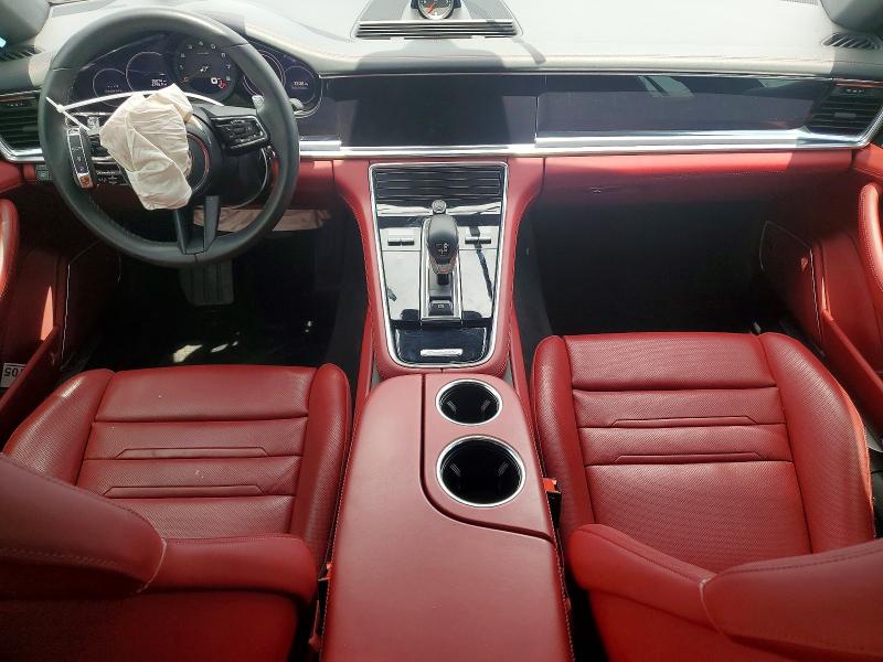 2022 Porsche Panamera VIN WP0AJ2A73NL100480 COPART salvage auction — FRONT END, Tx - Salvage Vehicle Title, sold $19,300 on 2026-07-20 (photo 8)