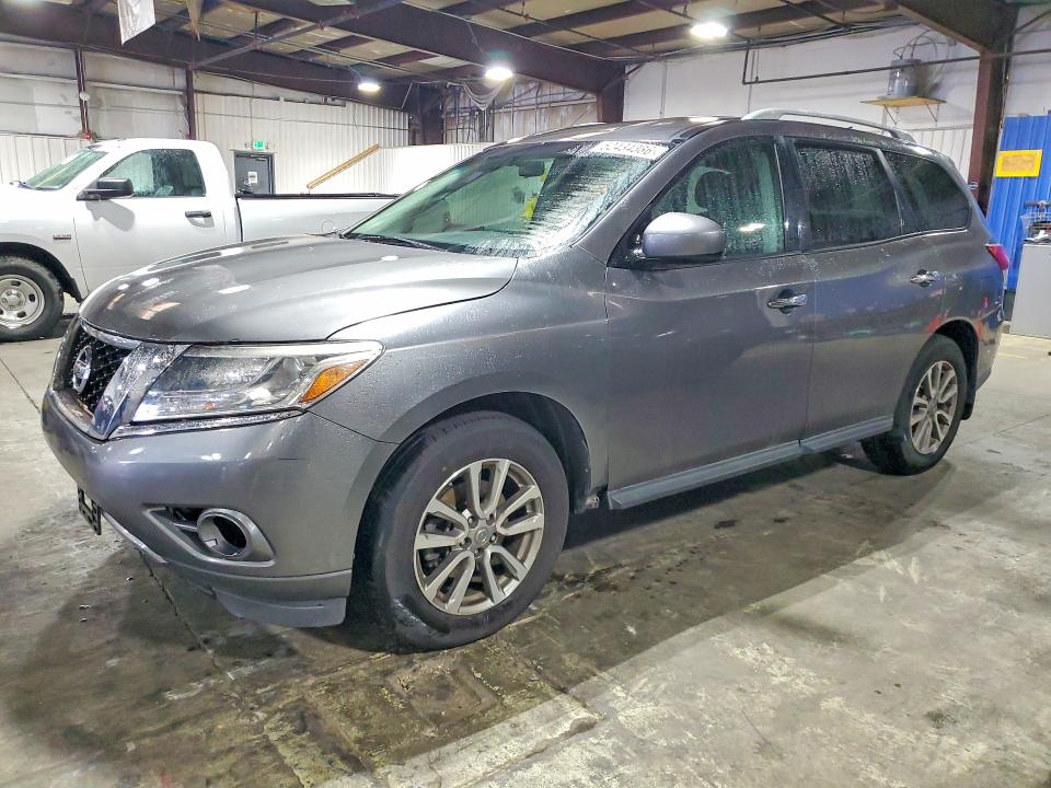 2015 Nissan Pathfinder VIN 5N1AR2MM0FC699779 COPART salvage auction — FRONT END, CO - REBUILT SALVAGE - DEALER ONLY, sold $950 on 2026-07-02 (photo 1)