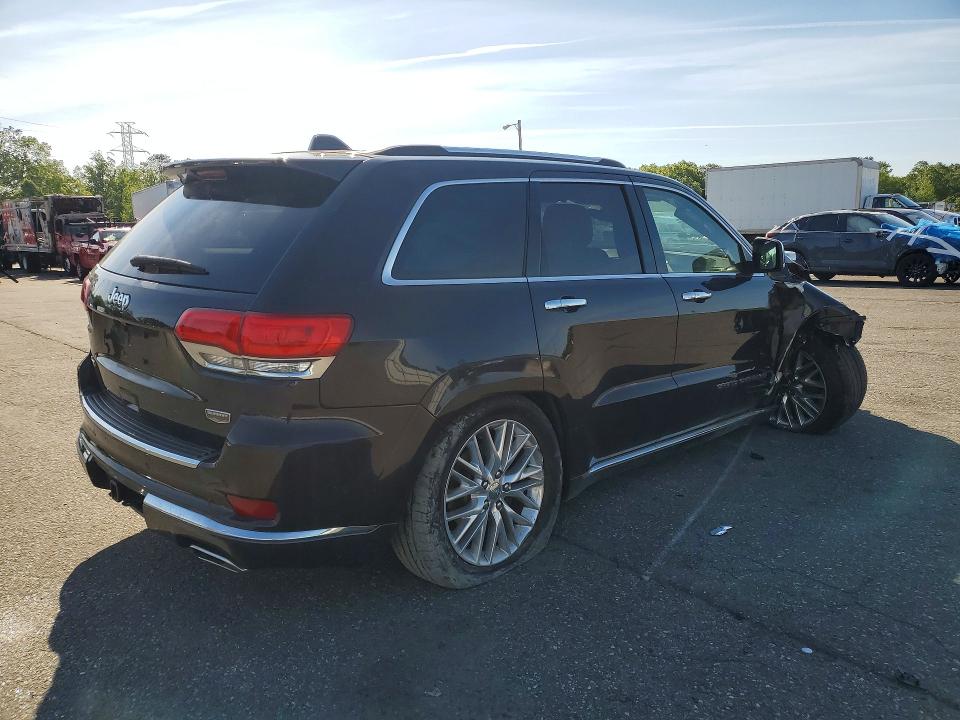 2017 Jeep Grand cherokee VIN 1C4RJFJG3HC707588 COPART salvage auction — FRONT END, In - Certificate Of Title, sold $350 on 2026-07-09 (photo 3)