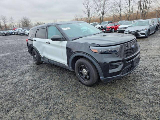 2022 Ford Explorer VIN 1FM5K8AW1NNA08504 COPART salvage auction — SIDE, Nj - Salvage Cert-Police, sold $6,300 on 2026-07-09 (photo 3)