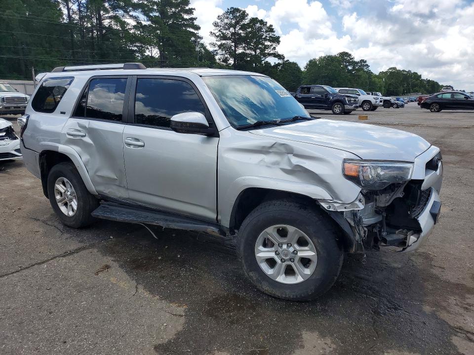 2019 Toyota 4runner VIN JTEBU5JR1K5646334 COPART salvage auction — FRONT END, VA - CERT OF TITLE - SALVAGE, sold $9,400 on 2026-07-27 (photo 4)