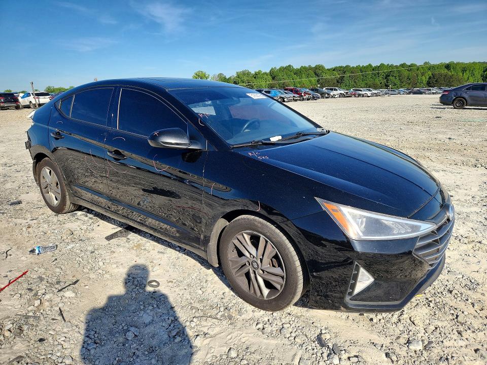 2020 Hyundai Elantra VIN KMHD84LF0LU000798 COPART salvage auction — FRONT END, Ga - Cert Of Title-Salvage, sold $275 on 2026-07-29 (photo 4)