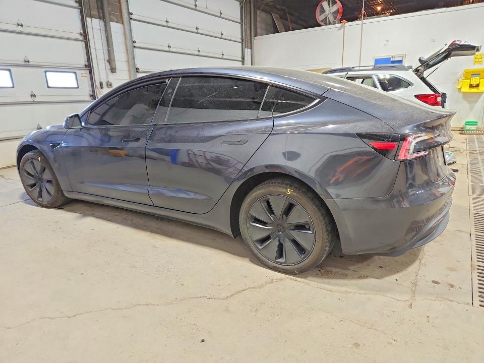 2025 Tesla Model 3 VIN 5YJ3E1EB0SF960180 COPART salvage auction — FRONT END, Mn - Cert Of Title-Salvage, sold $12,600 on 2026-08-25 (photo 2)