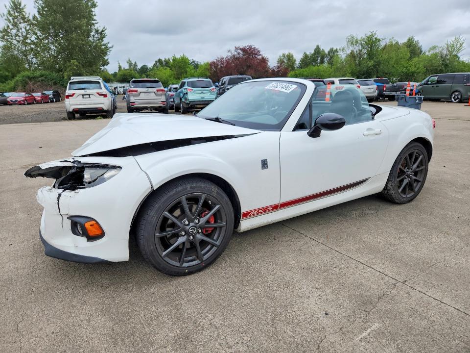 2013 Mazda VIN JM1NC2MF8D0233346 COPART salvage auction — FRONT END, Or - Salvage Title Certificate, sold $1,600 on 2026-07-20 (photo 1)