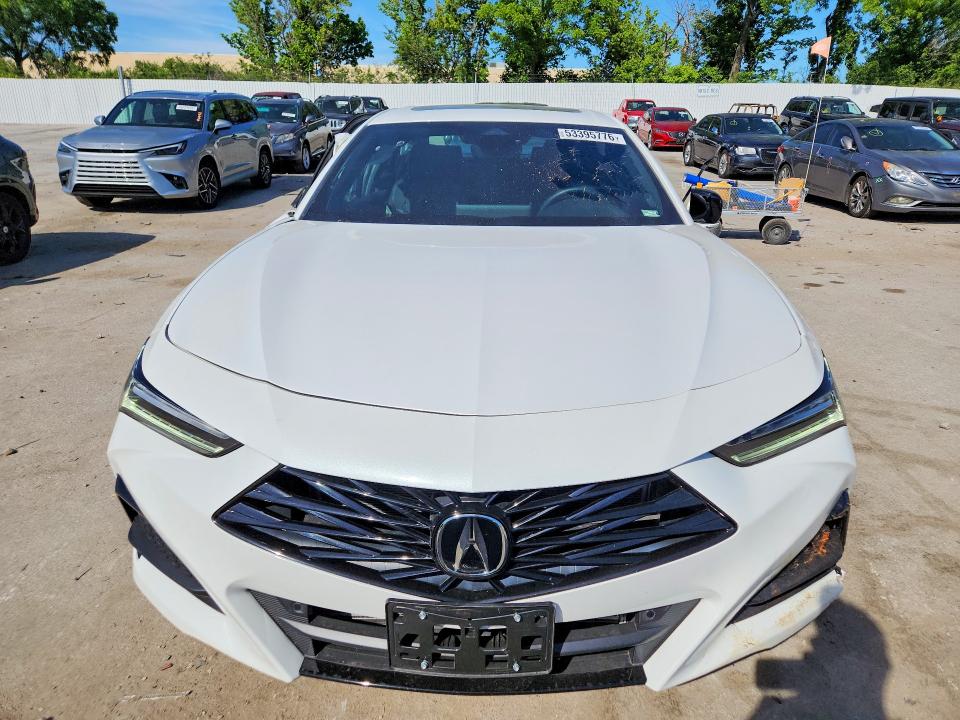 2025 Acura VIN 19UUB6F54SA003550 COPART salvage auction — SIDE, Mo - Salvage Certificate Of Title, sold $13,800 on 2026-07-31 (photo 5)