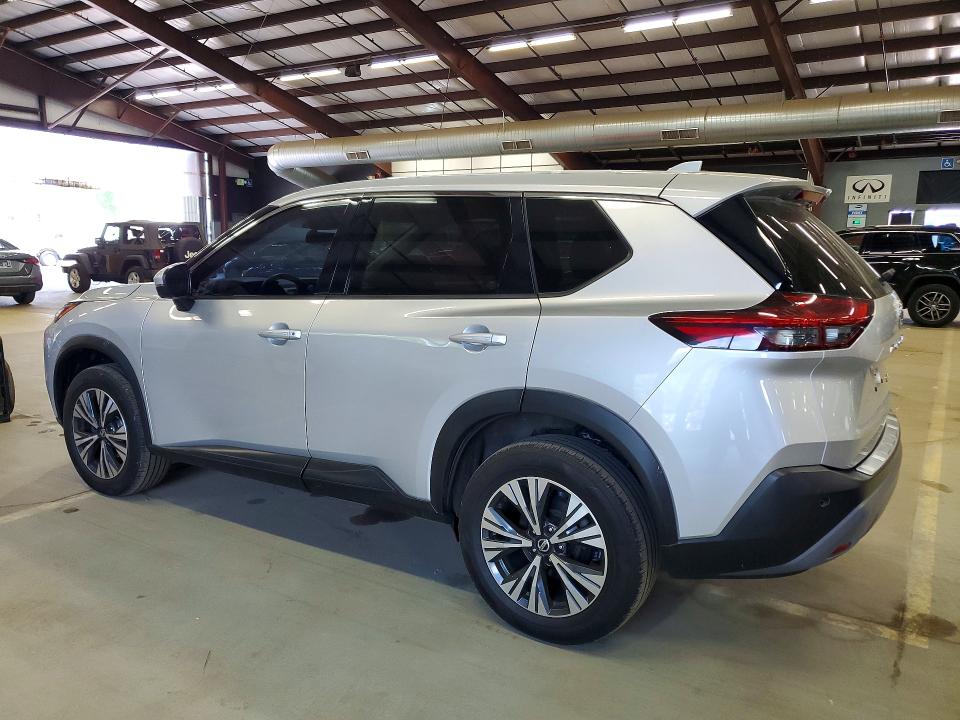 2021 Nissan Rogue VIN JN8AT3BB1MW213414 COPART salvage auction — SIDE, Ct - Cert Of Title-Salvage, sold $6,200 on 2026-07-09 (photo 2)