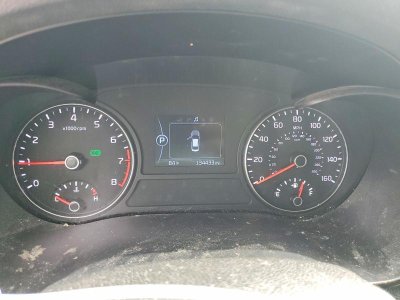 2017 Kia Optima VIN 5XXGU4L31HG129780 COPART salvage auction — FRONT END, Ar - Cert Of Title-Salvage, sold $2,850 on 2026-07-06 (photo 9)