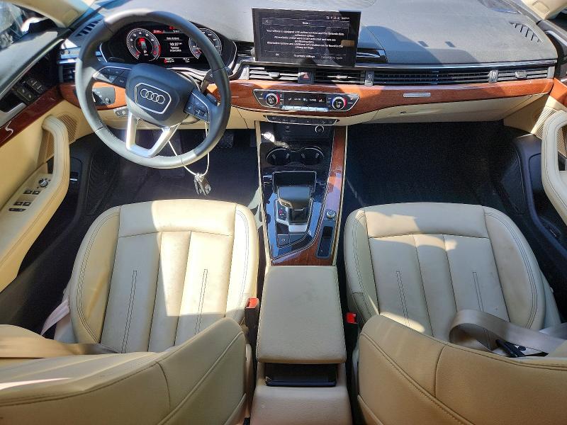2024 Audi A4 VIN WA18AAF46RA031710 COPART salvage auction — SIDE, Vt - Cert Of Title-Salvage Vehicle, sold $8,300 on 2026-07-13 (photo 8)