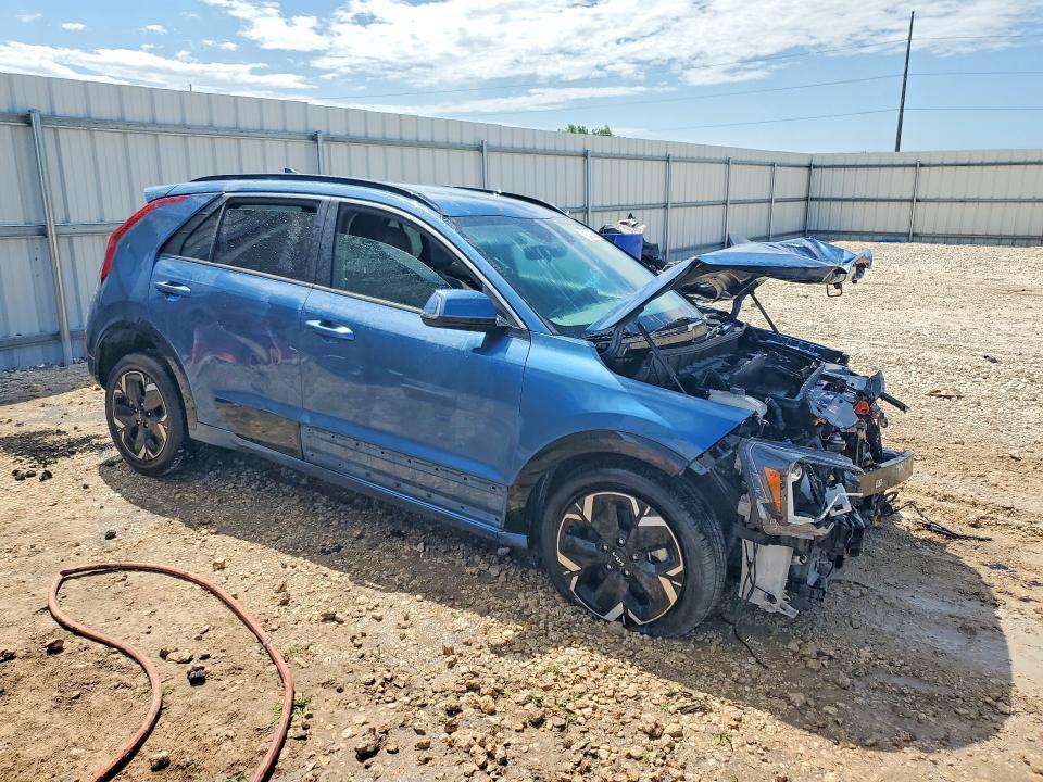 2024 Kia Niro VIN KNDCR3L11R5087173 COPART salvage auction — FRONT END, Tx - Salvage Vehicle Title, sold $1,750 on 2026-07-23 (photo 4)