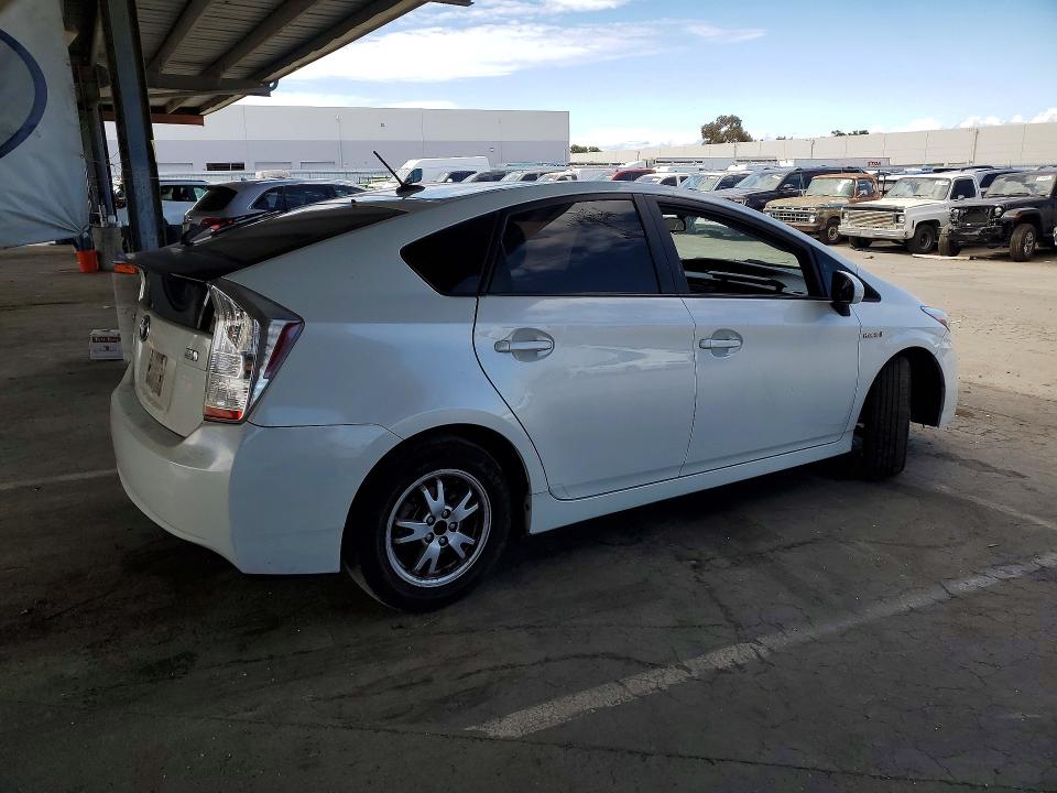 2010 Toyota VIN JTDKN3DU3A5150150 COPART salvage auction — REAR END, Ca - Salvage Certificate, sold $2,800 on 2026-07-09 (photo 3)
