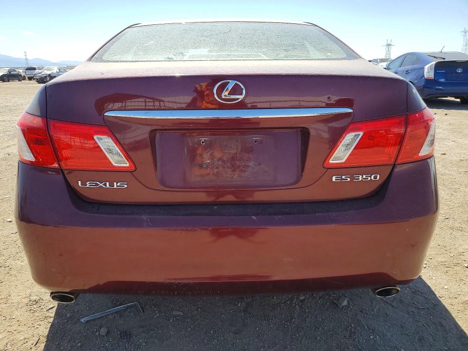 2008 Lexus Es 350 VIN JTHBJ46G682158794 COPART salvage auction — FRONT END, Ca - Dis/Dlr/Exp Only Clean Title, sold $675 on 2026-07-20 (photo 6)