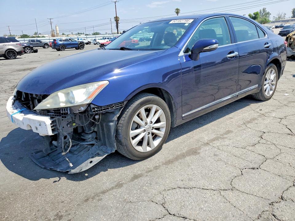 2011 Lexus Es 350 VIN JTHBK1EG5B2464874 — COPART salvage auction photo