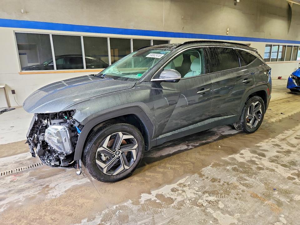 2024 Hyundai Tucson VIN KM8JECD12RU201703 COPART salvage auction — FRONT END, Va - Cert Of Title - Salvage, sold $7,400 on 2026-07-10 (photo 1)
